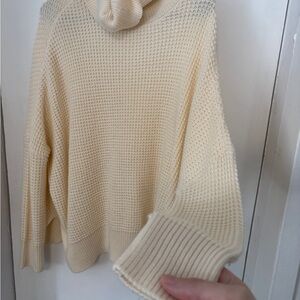 Vero Moda Cream Cowl Neck Sweater